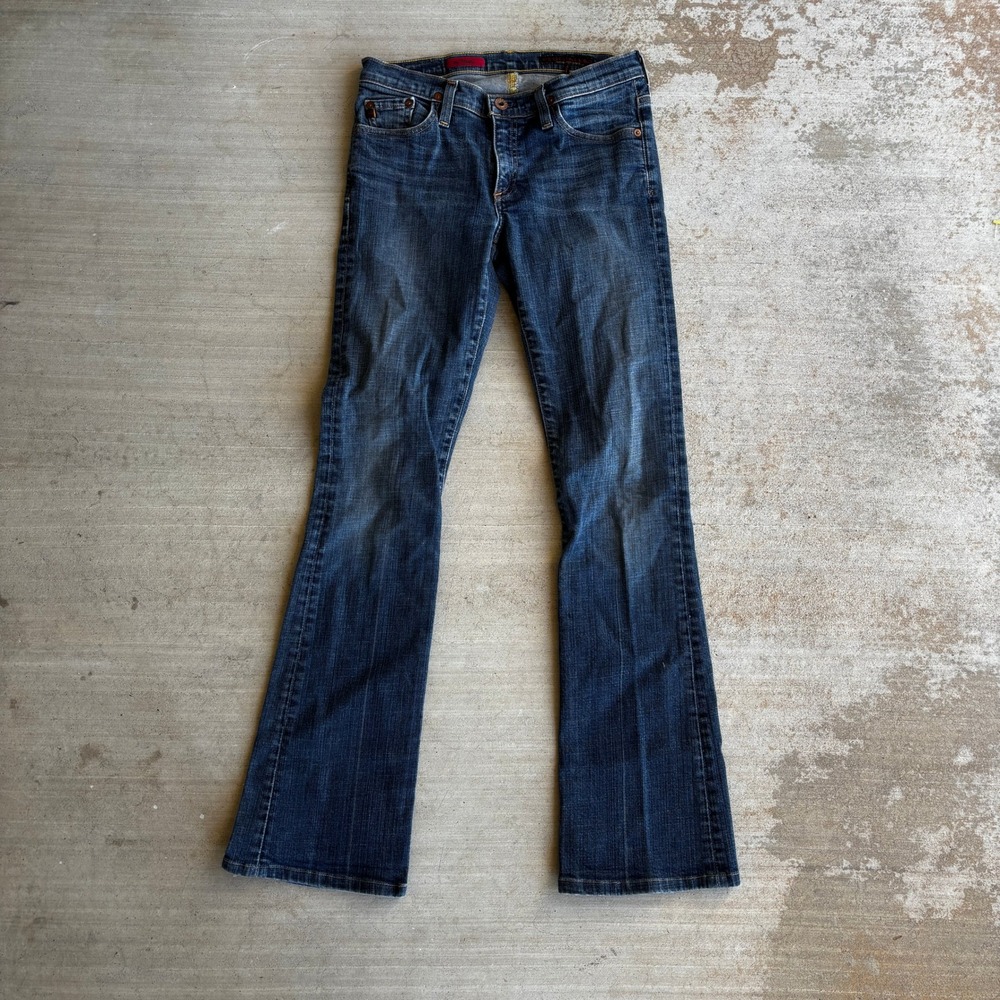 AG Adriano Goldschmied The Angel Jeans Bootcut Blue Womens 26RX32 Made in USA